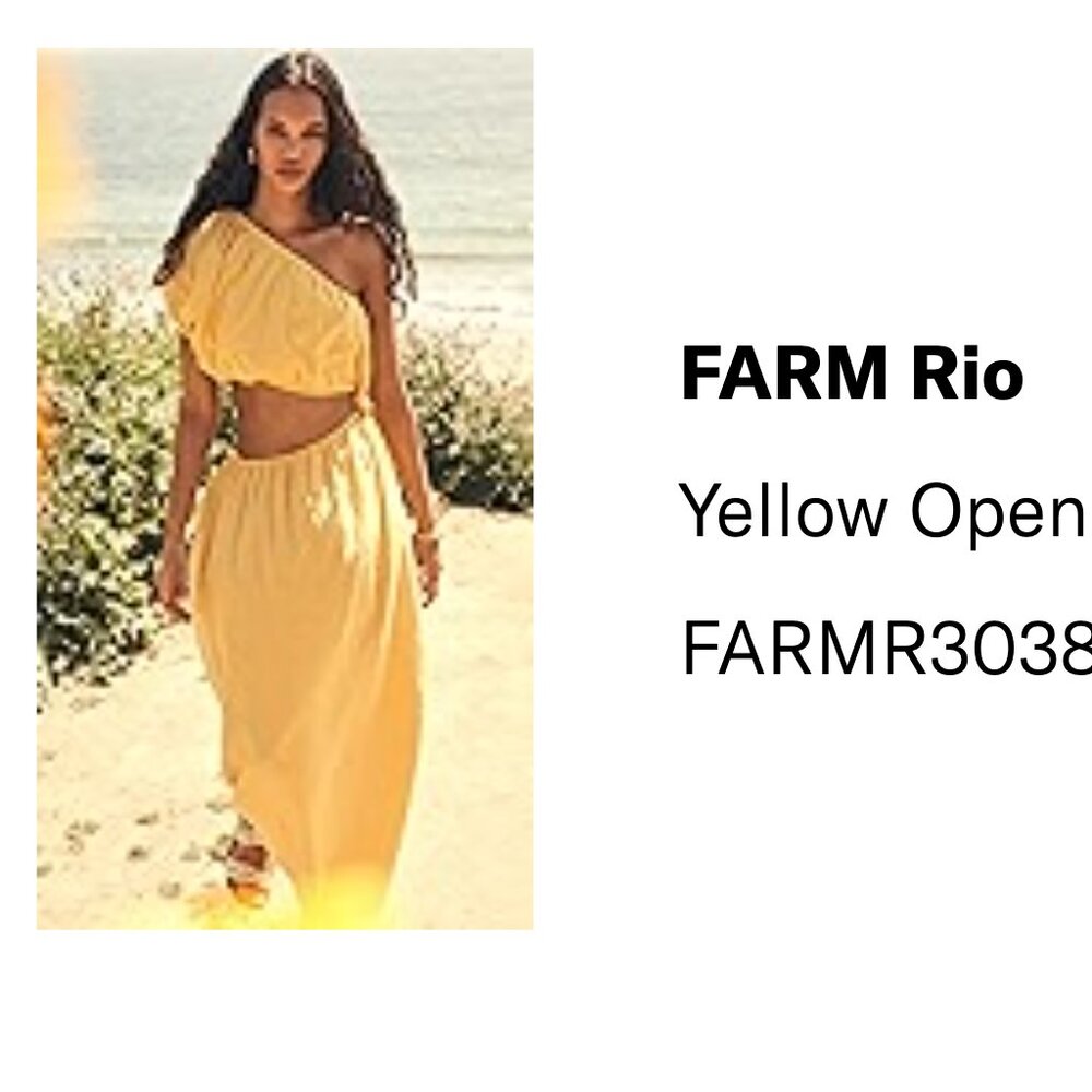 FARM Rio Blue Sundress